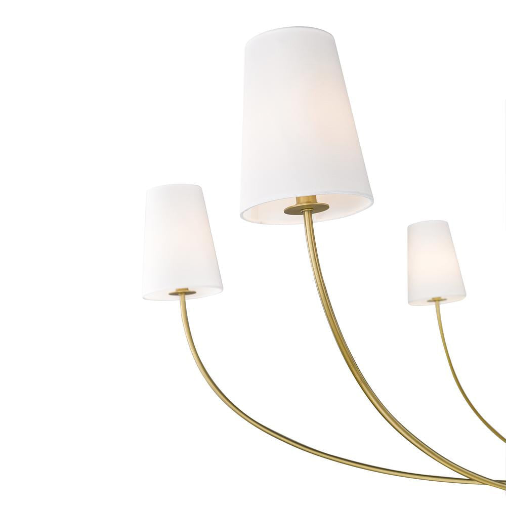 Mirearia stoffen kroonluchter