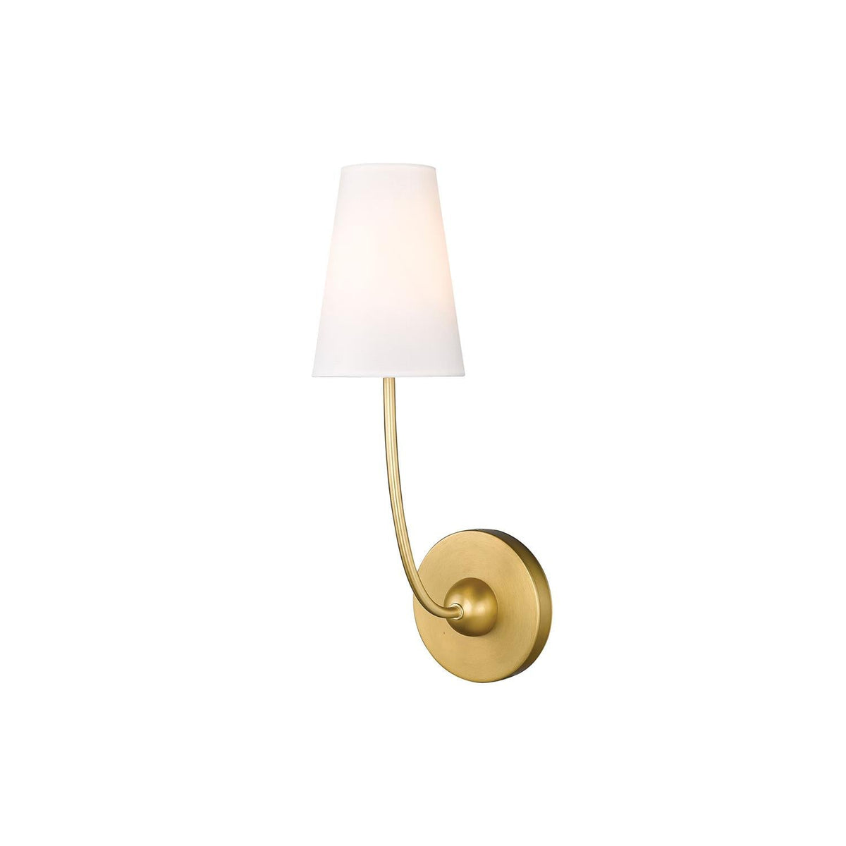 Miriviella wandlamp met stoffen kap
