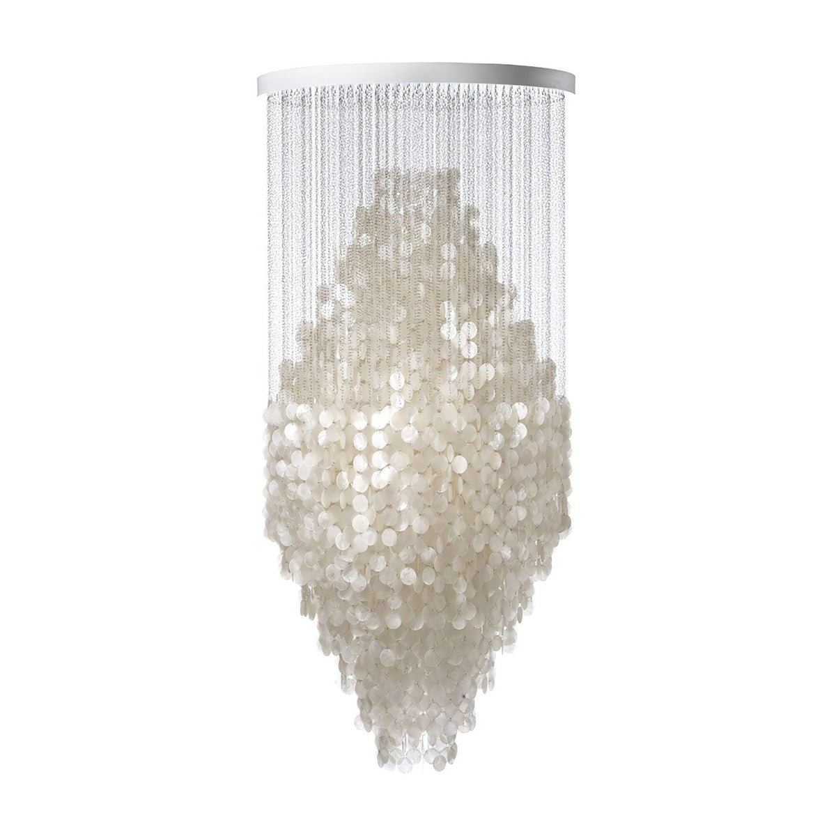 Neloza Coastal Shell Waterfall hanglamp
