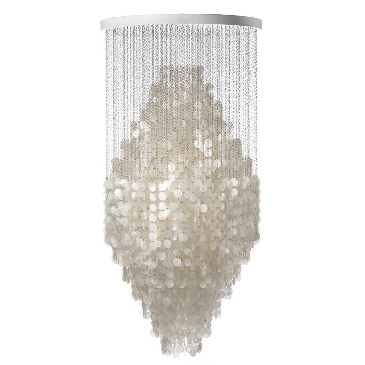 Neloza Coastal Shell Waterfall hanglamp