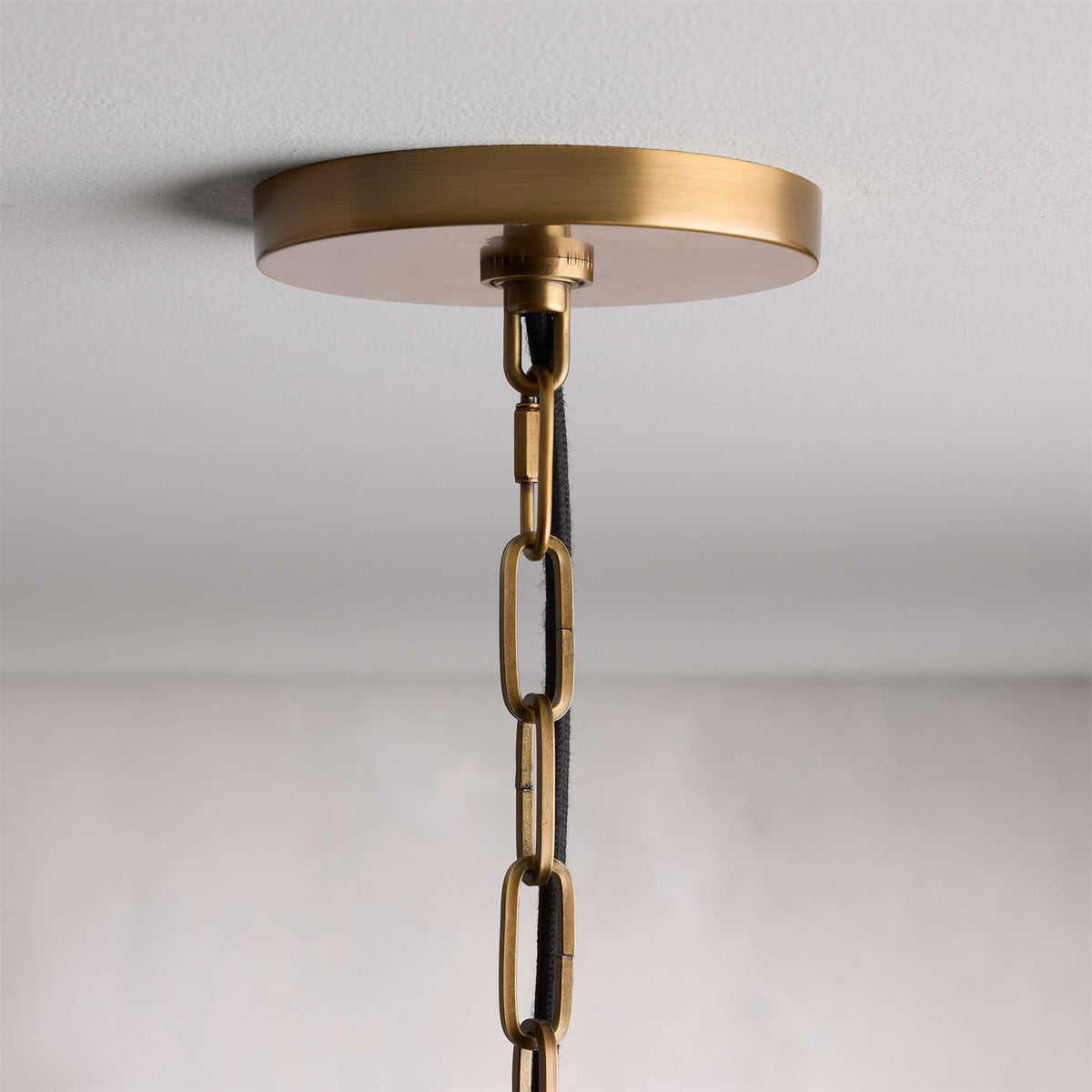 Fioeraine hanglamp met stoffen kap