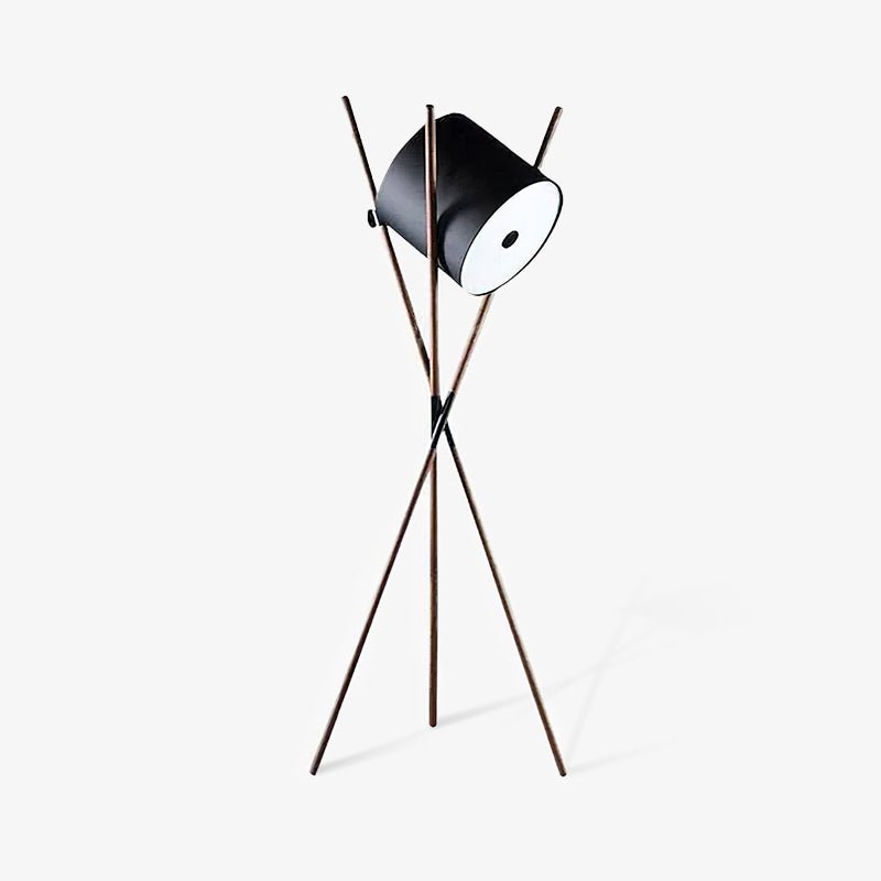 Syloena moderne houten vloerlamp