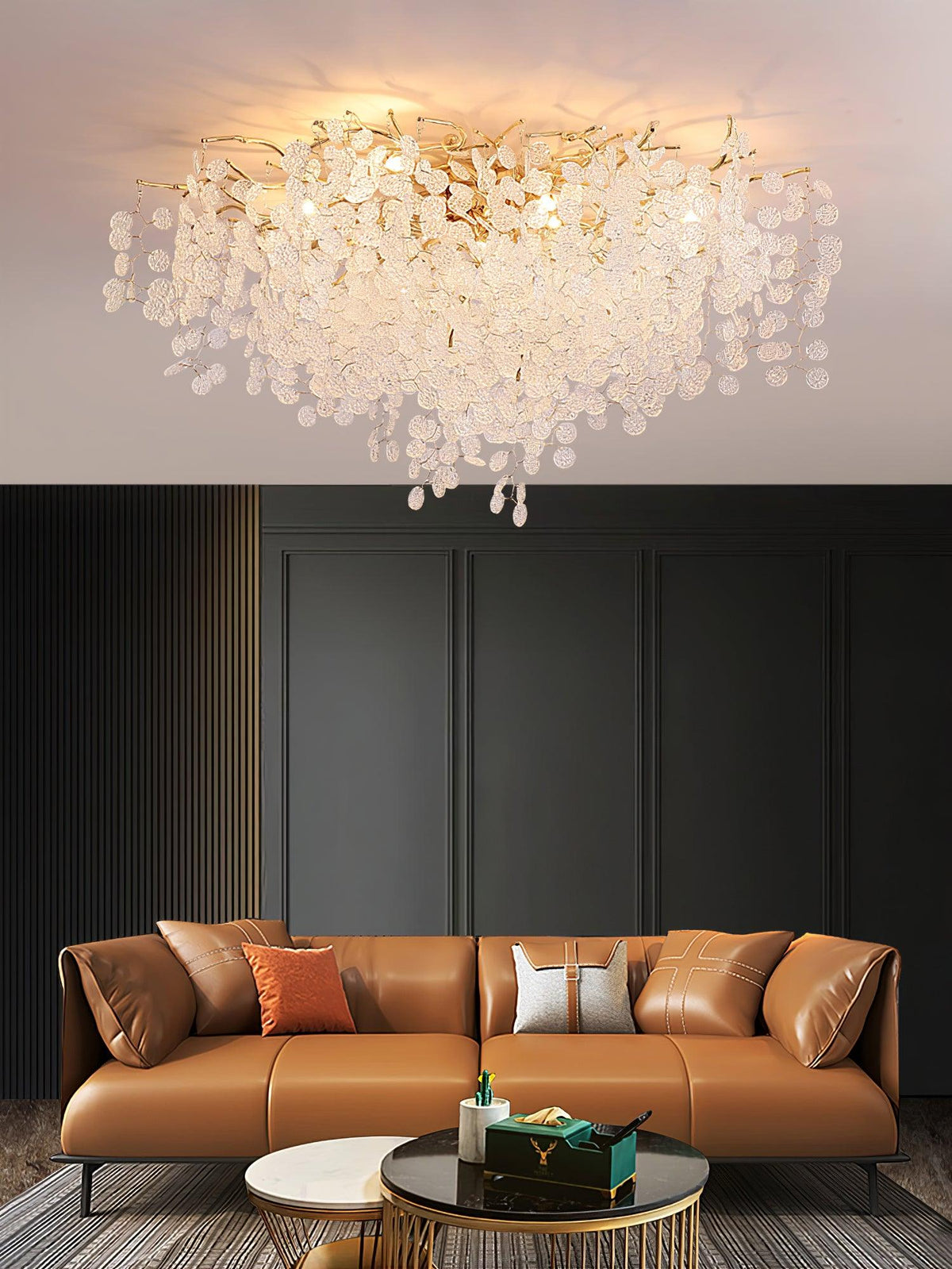 Glenor luxe aluminium plafondlamp