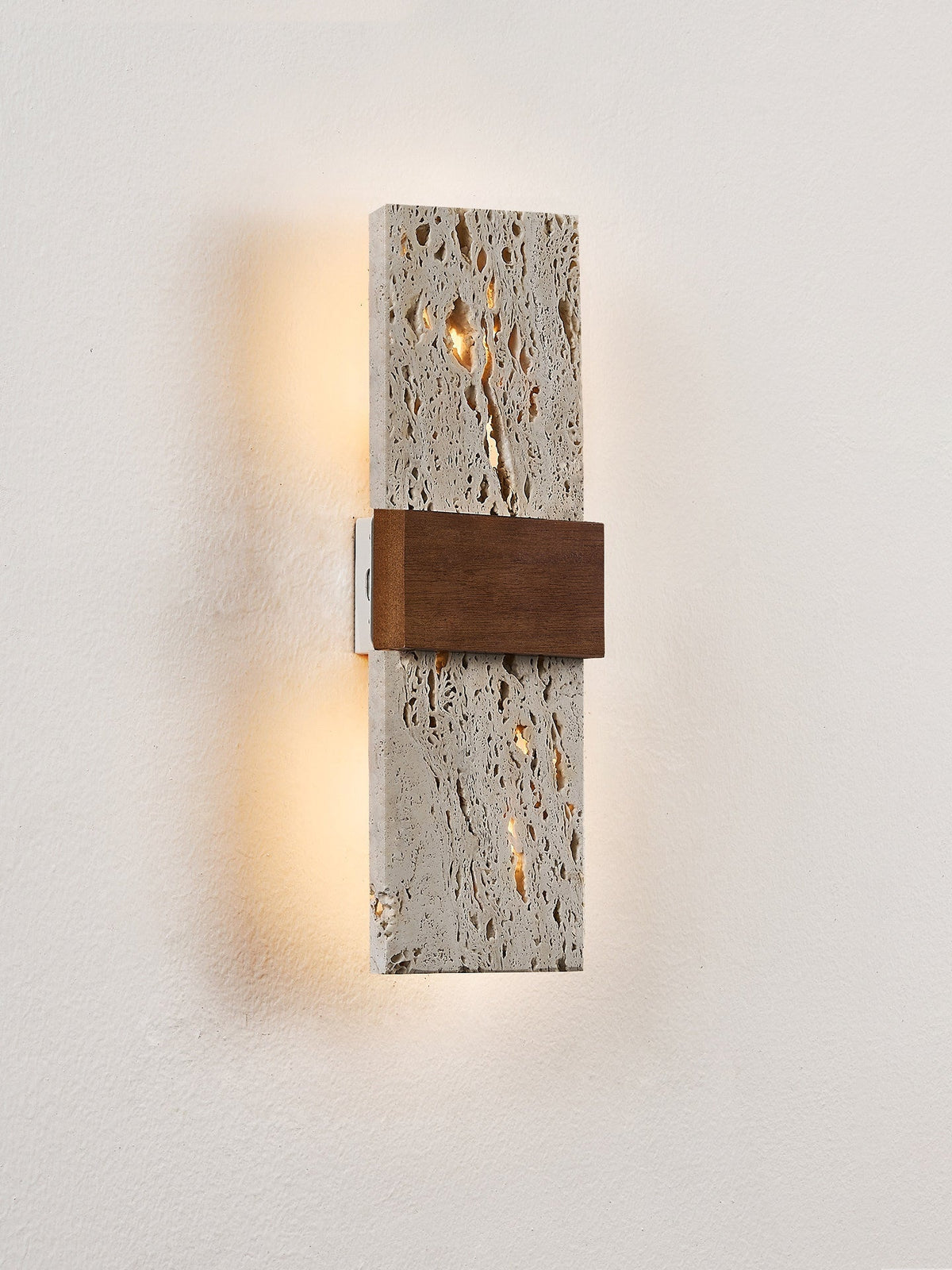 Lucen travertin wandlamp