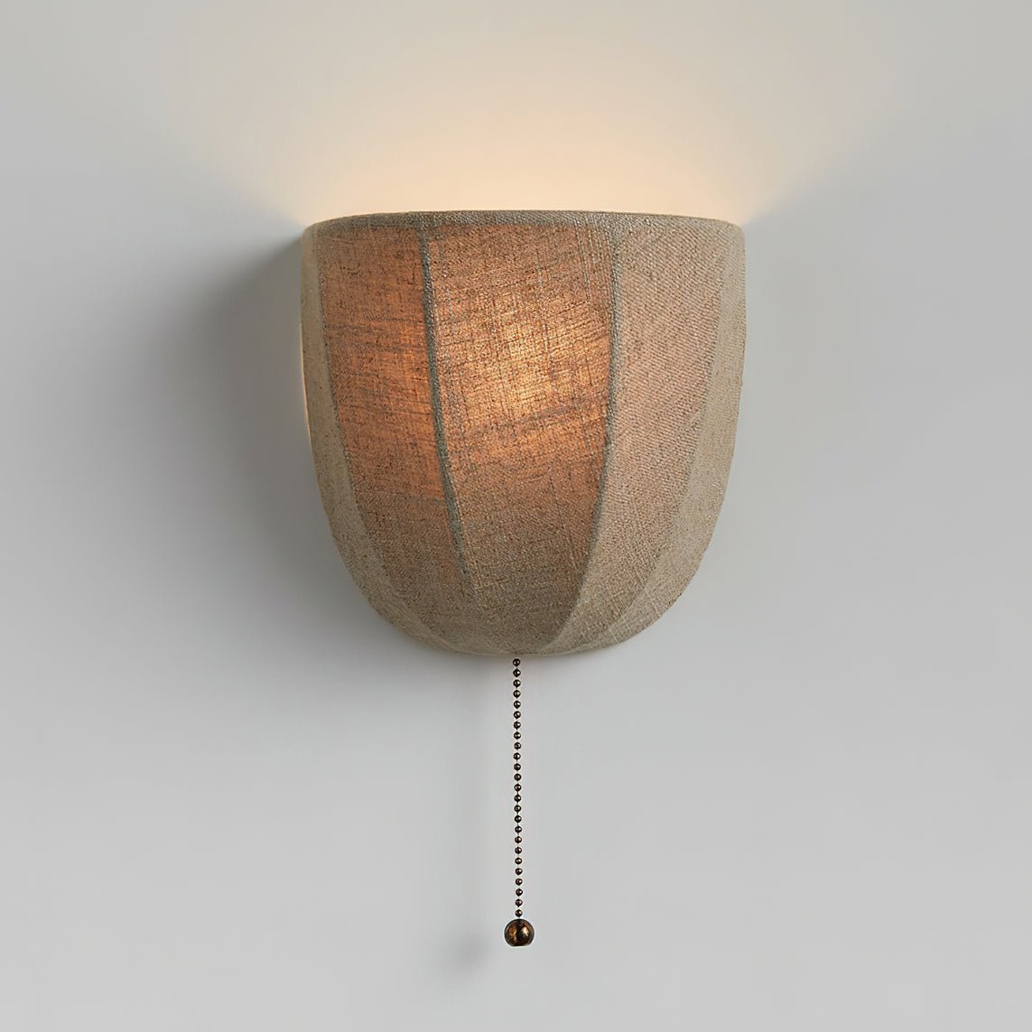 Griswold wandlamp met linnen stof