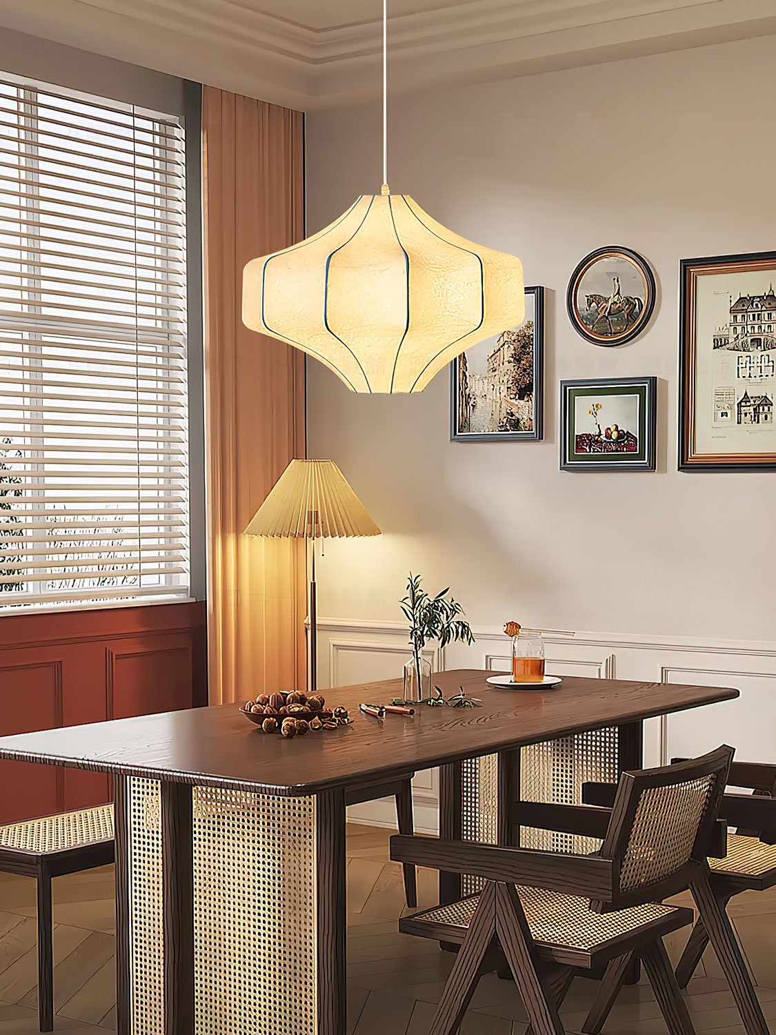 Elixor Silken Aura Zijde hanglamp