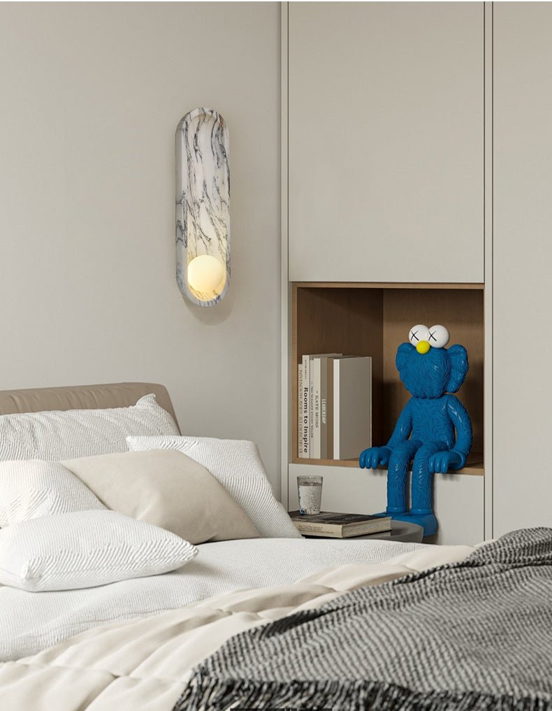 Pith elegante wandlamp van metaal
