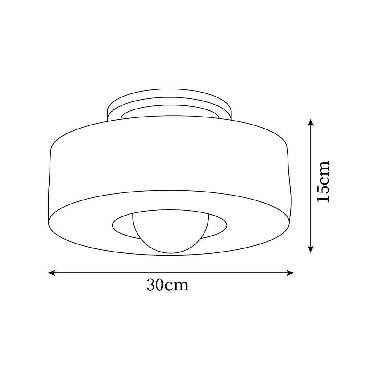 Noroelle plafondlamp