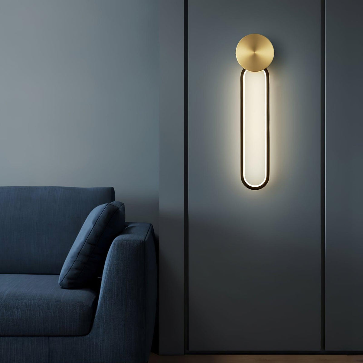 Ervenir minimalistische wandlamp