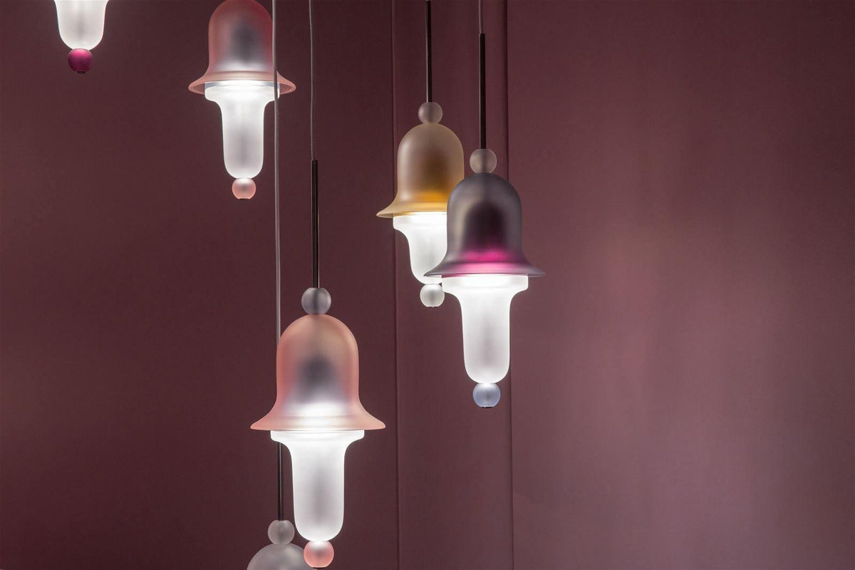 Calaeus Noordse kunst glas hanglamp
