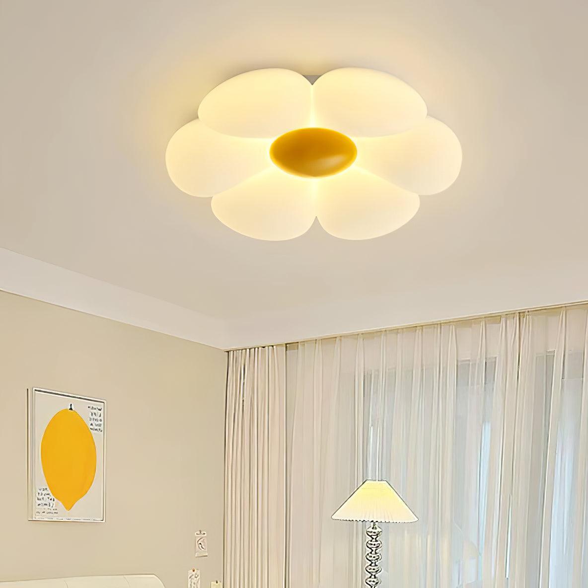 Liorinella plafondlamp Six-Leaf Flower voor kinderkamer