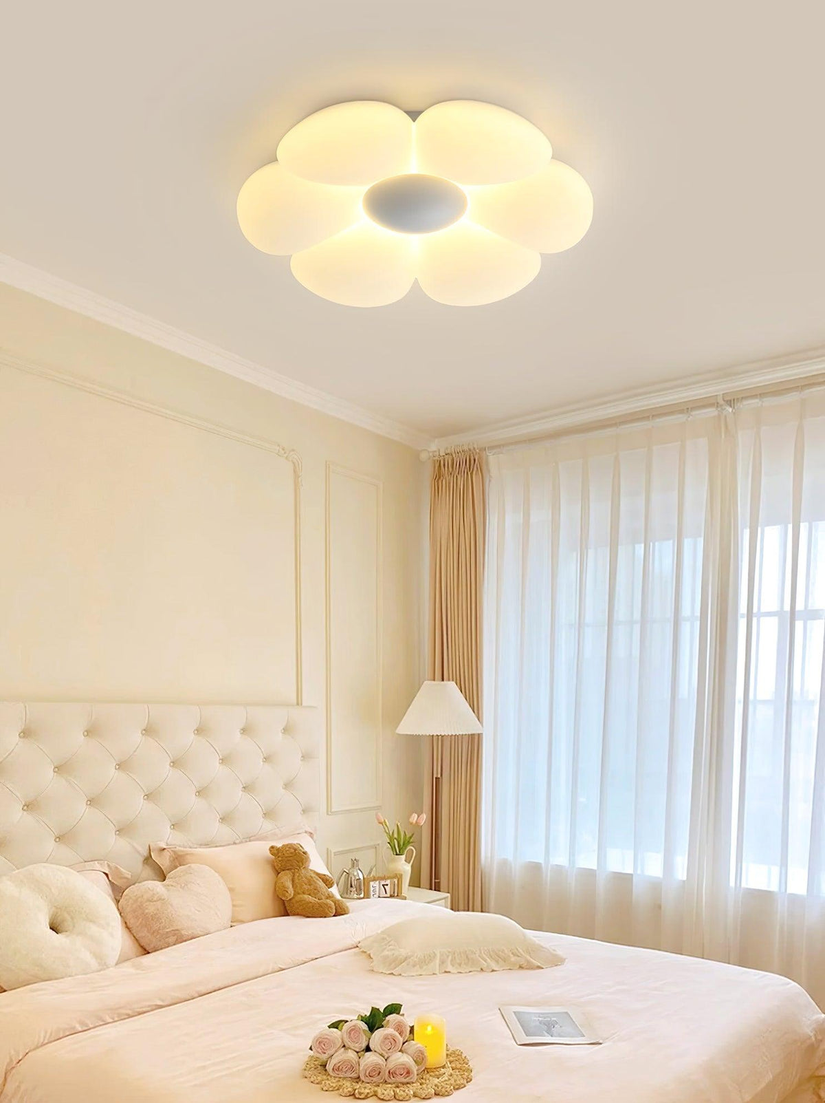 Liorinella plafondlamp Six-Leaf Flower voor kinderkamer