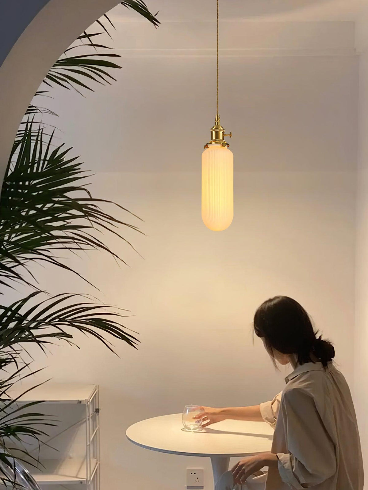 Eliaora Vintage keramische hanglamp