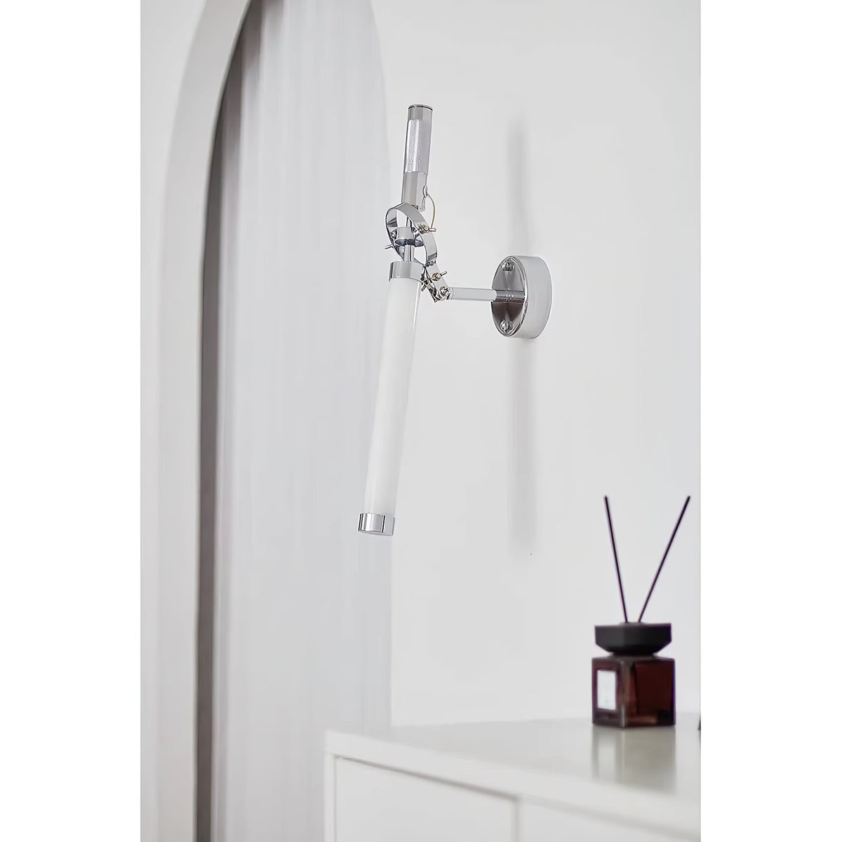 Velerelle wandlamp chroom modern woonkamer | Cielum