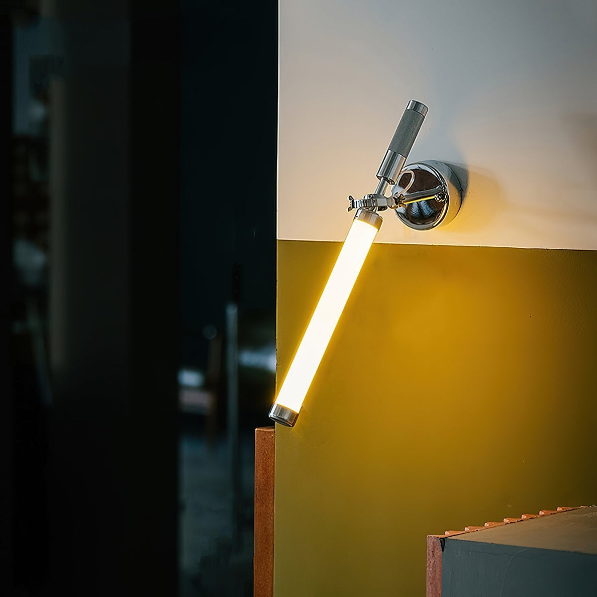 Velerelle wandlamp chroom modern woonkamer | Cielum