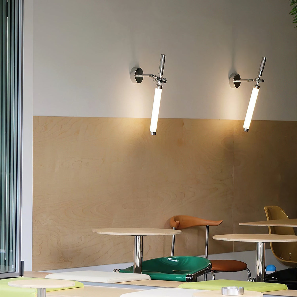 Velerelle wandlamp chroom modern woonkamer | Cielum