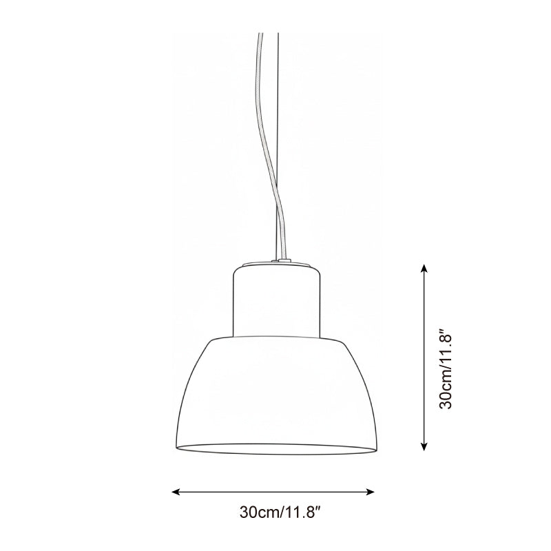 Mirisine hanglamp in blauw