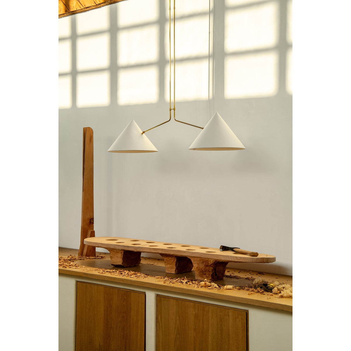 Norvayne Slide 2 Arm hanglamp