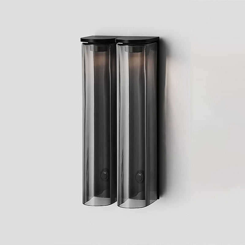 Eirisine wandlamp met glazen kap