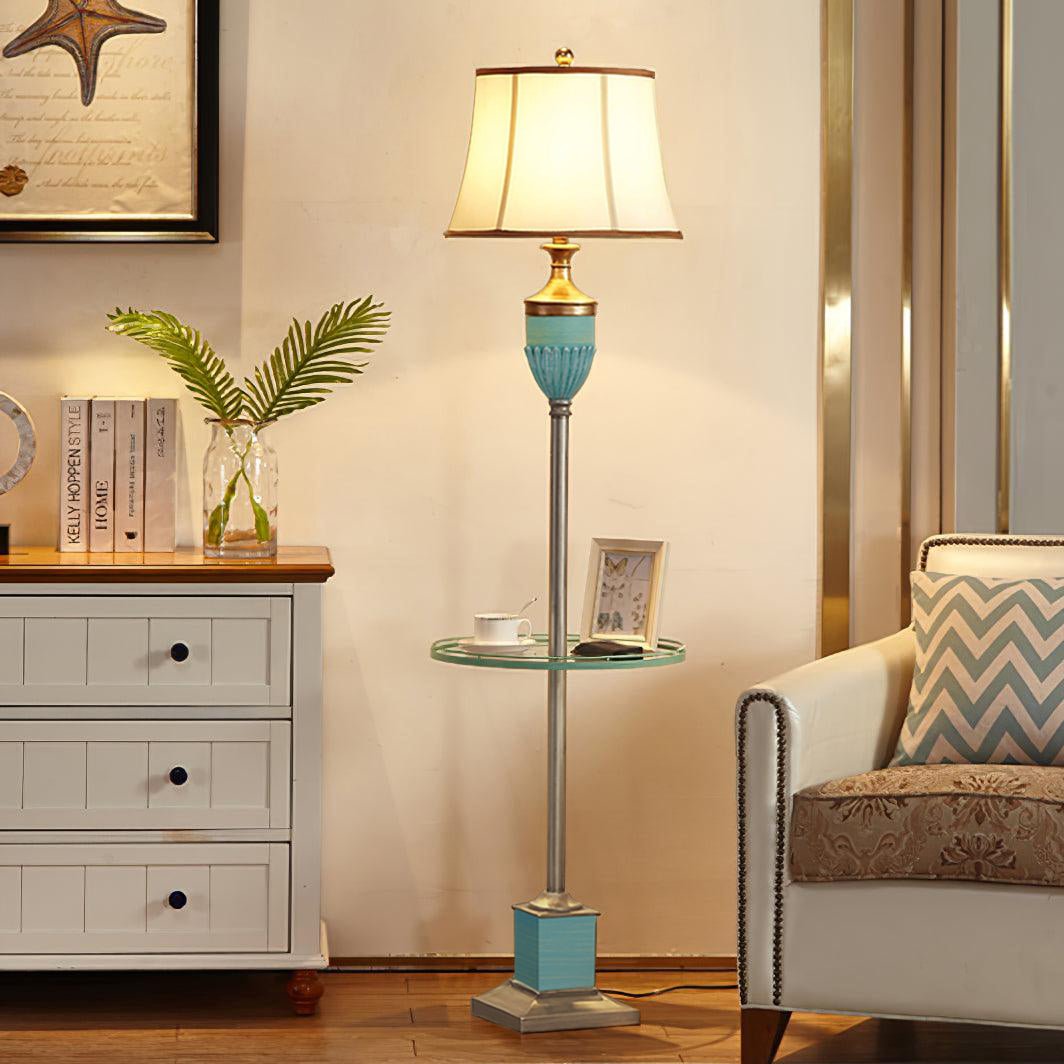 Niraaya Vintage hars vloerlamp