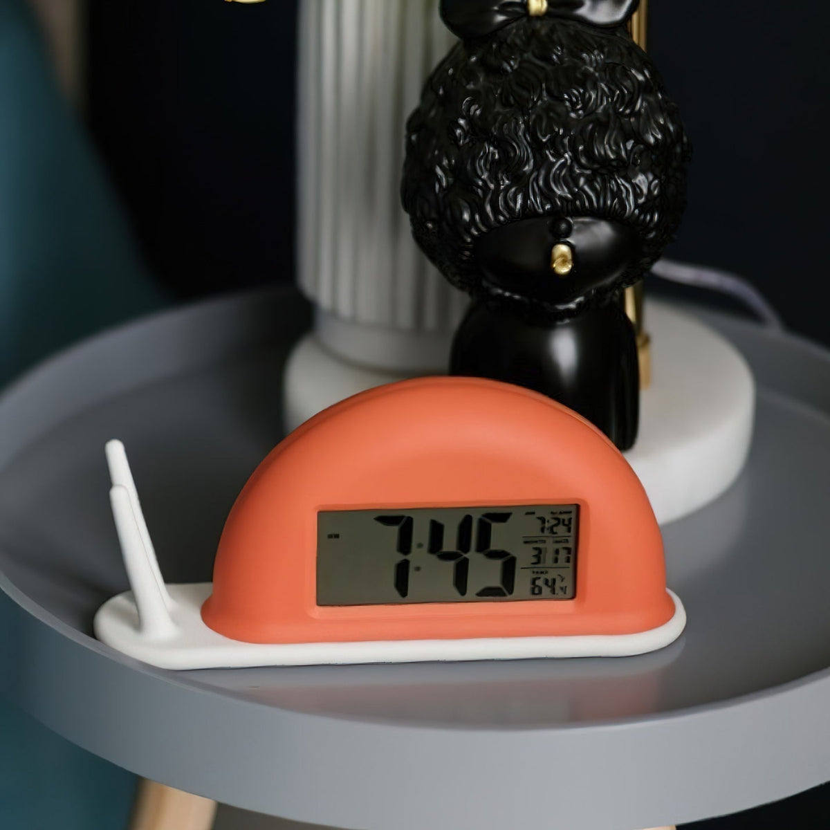 Ciriraya Slak Alarmklok Nachtlamp (ingebouwde batterij)