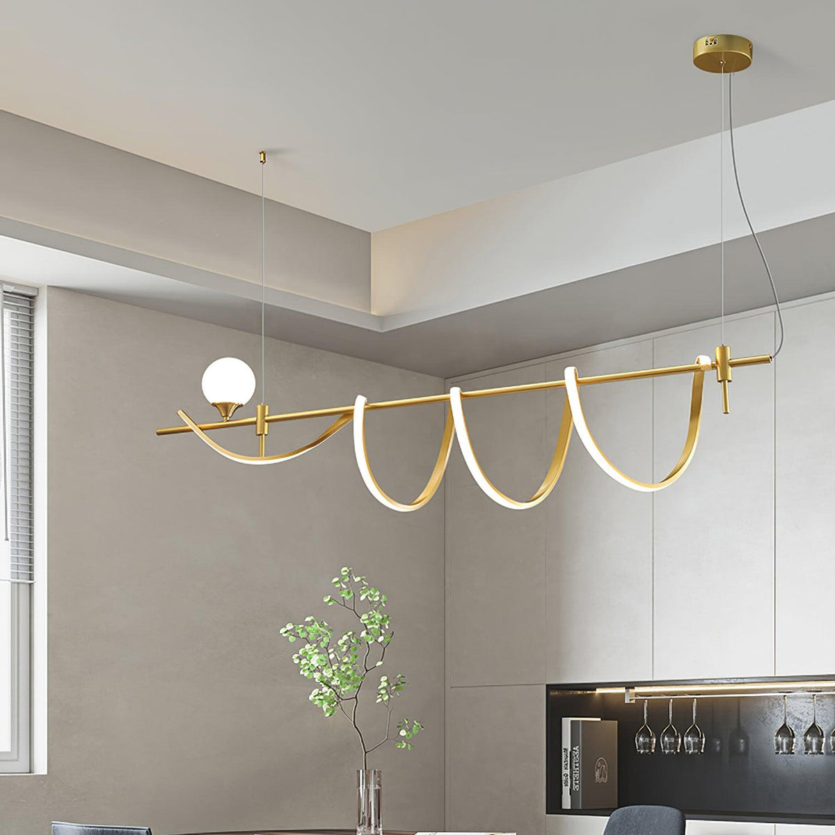 Veloeria Luxe hanglamp van silica