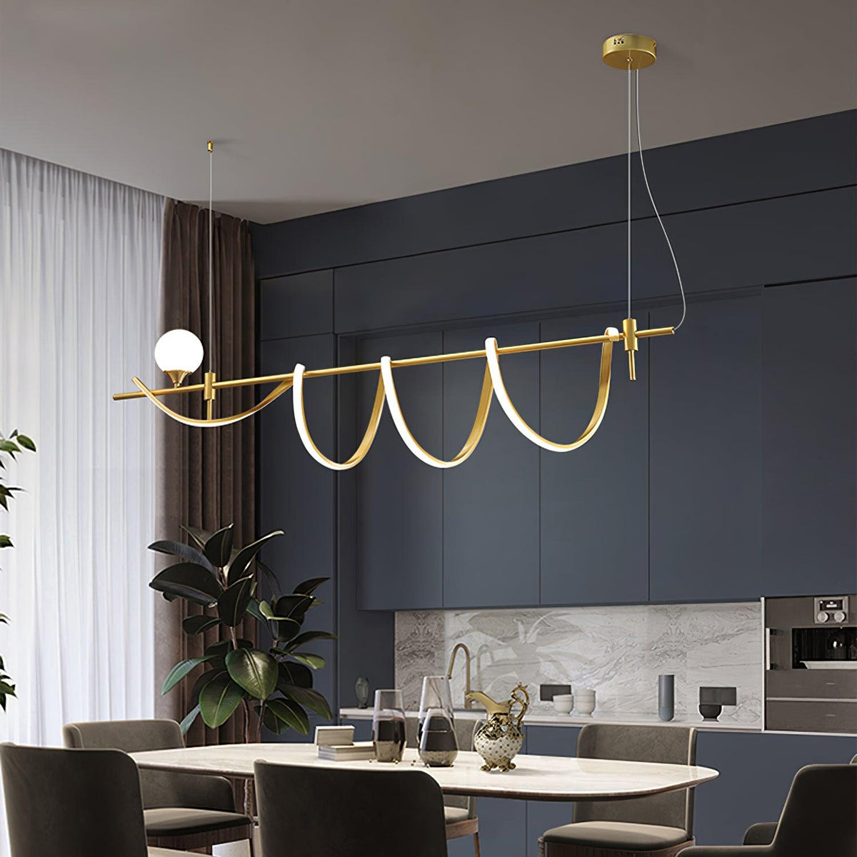 Veloeria Luxe hanglamp van silica