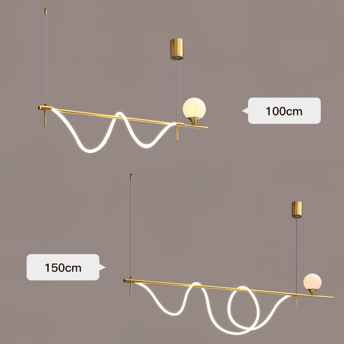 Veloeria Luxe hanglamp van silica