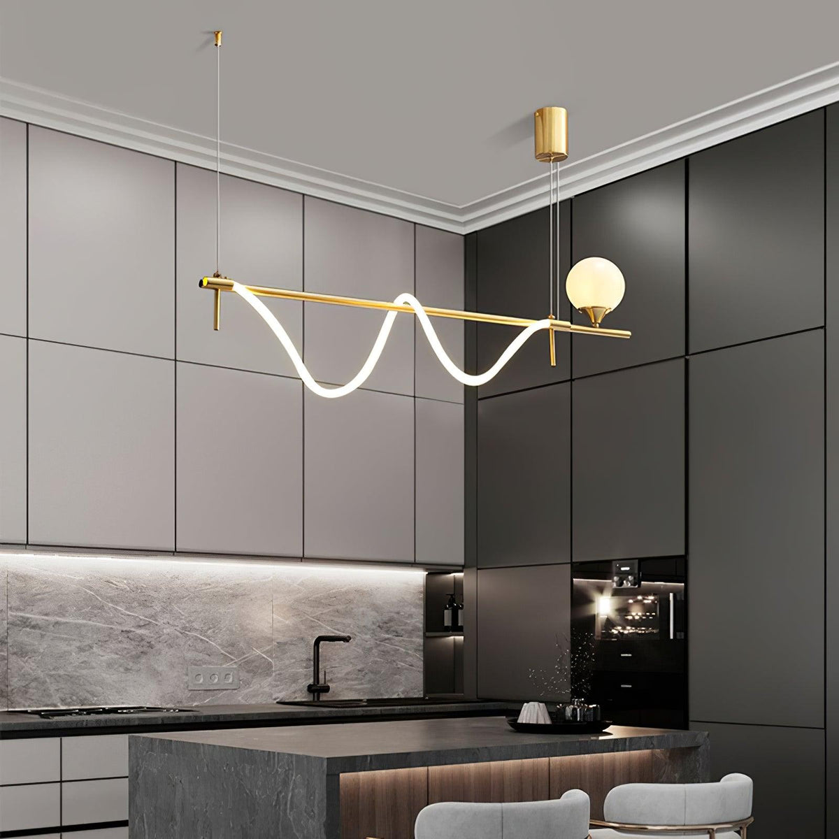 Veloeria Luxe hanglamp van silica