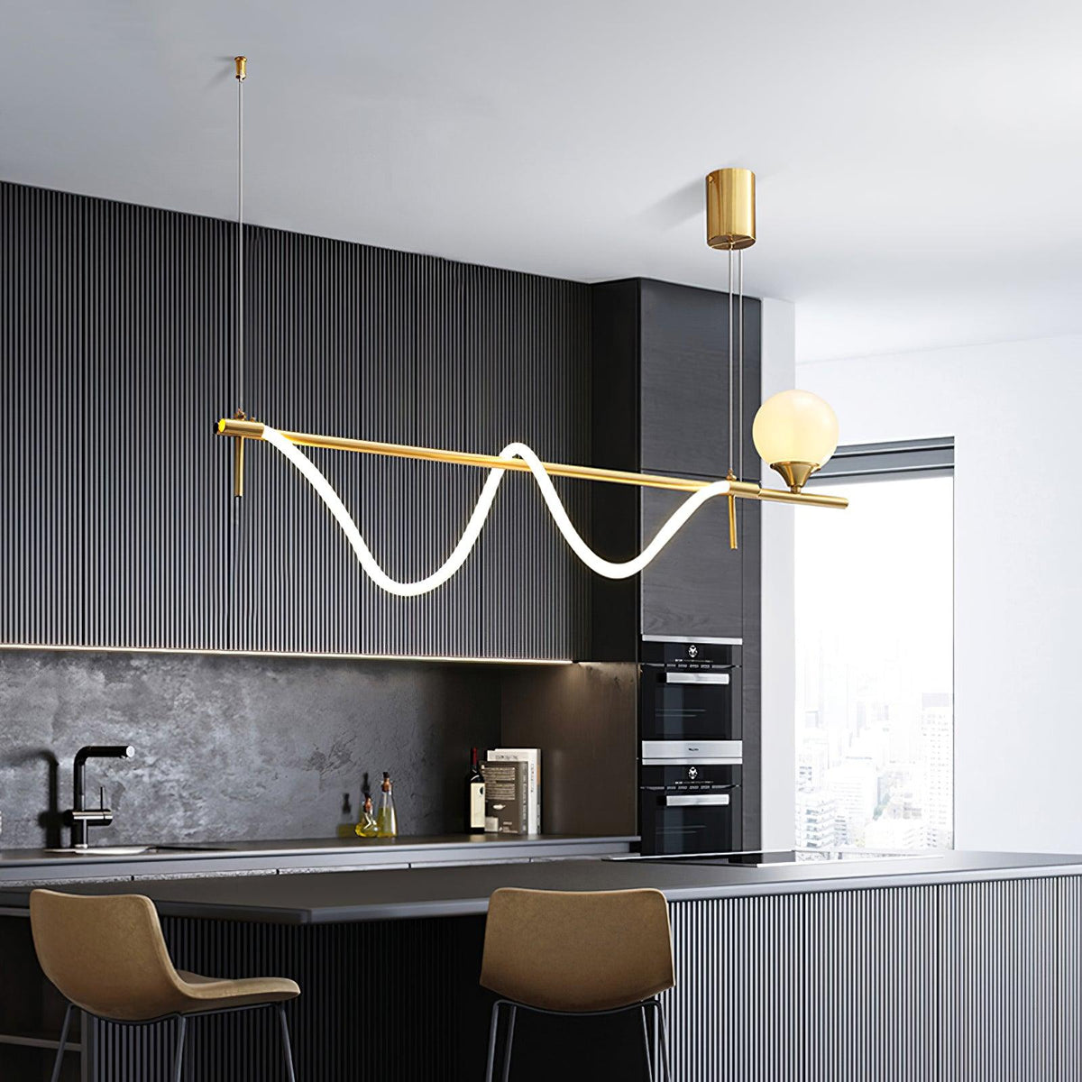 Veloeria Luxe hanglamp van silica