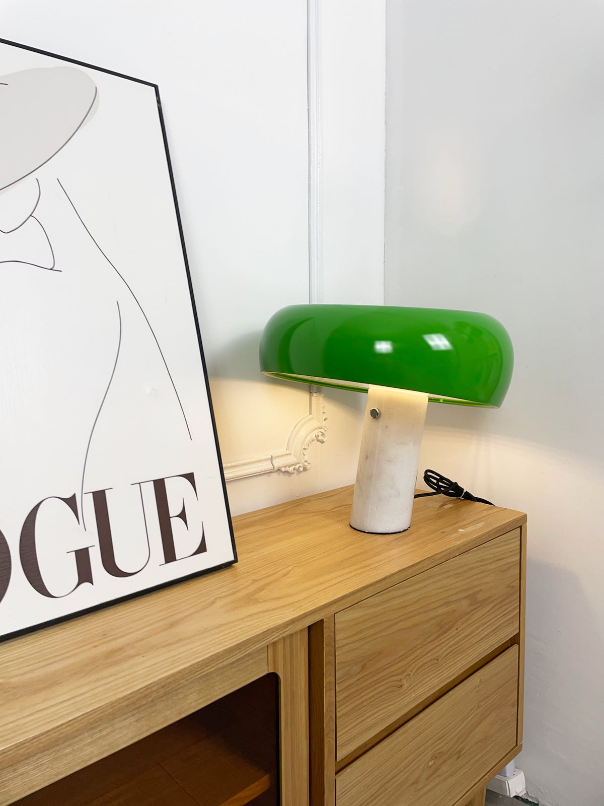 Nucleus marmeren tafellamp
