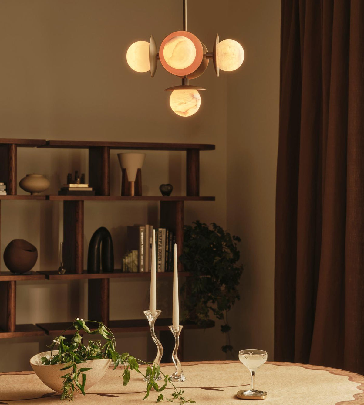 Avenoian Albast Orb Kroonluchter