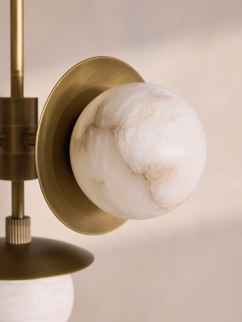 Avenoian Albast Orb Kroonluchter