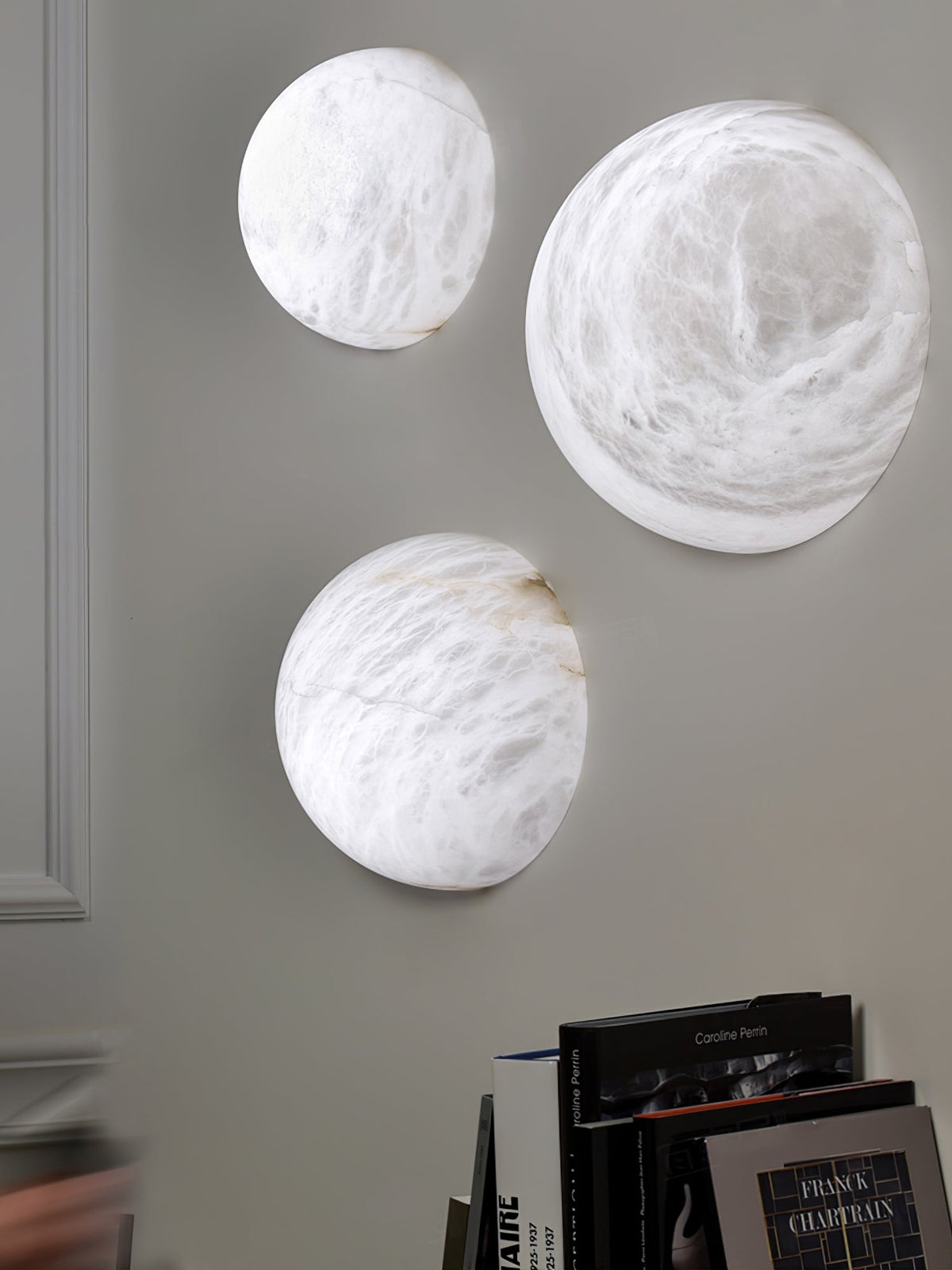 Albiaria Wabi-Sabi wandlamp van albast