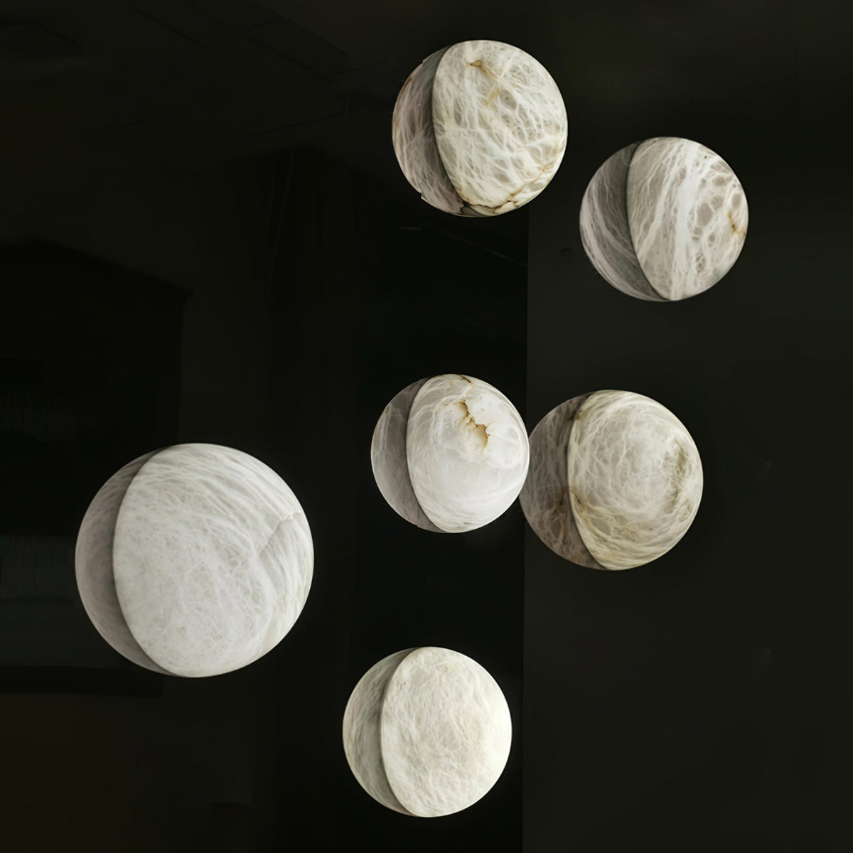 Albiaria Wabi-Sabi wandlamp van albast