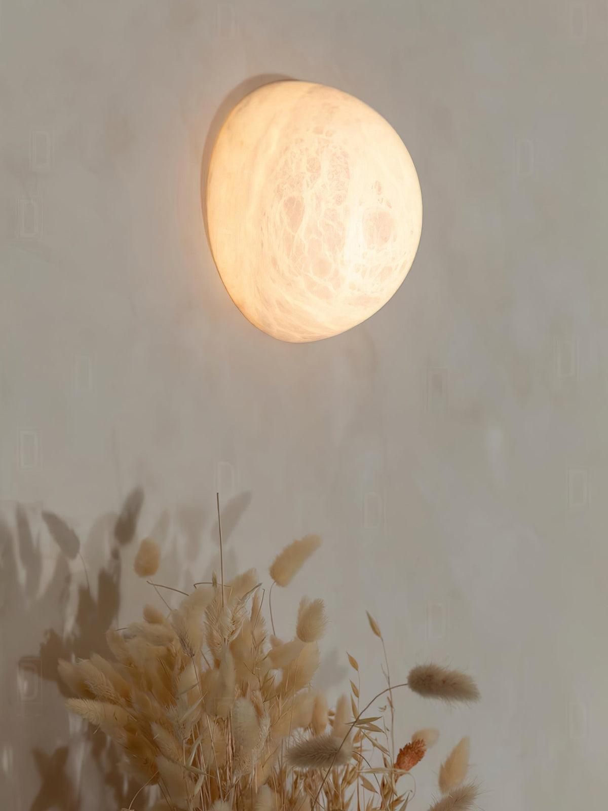 Albiaria Wabi-Sabi wandlamp van albast
