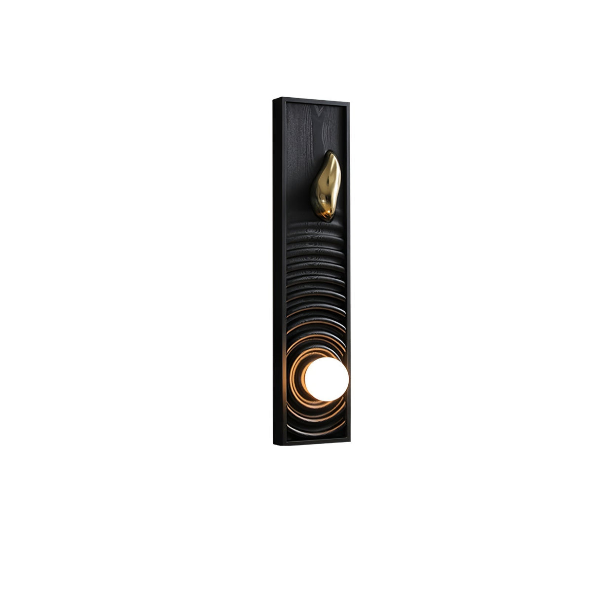 Caleb Vintage Houten wandlamp