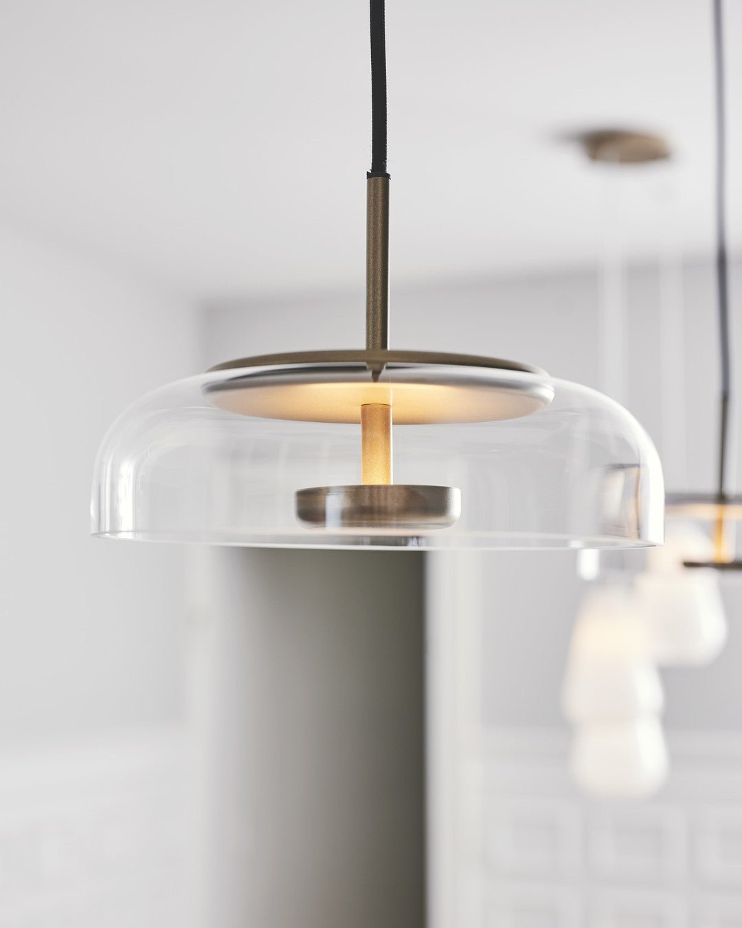 Liorenia hanglamp transparant glas strak