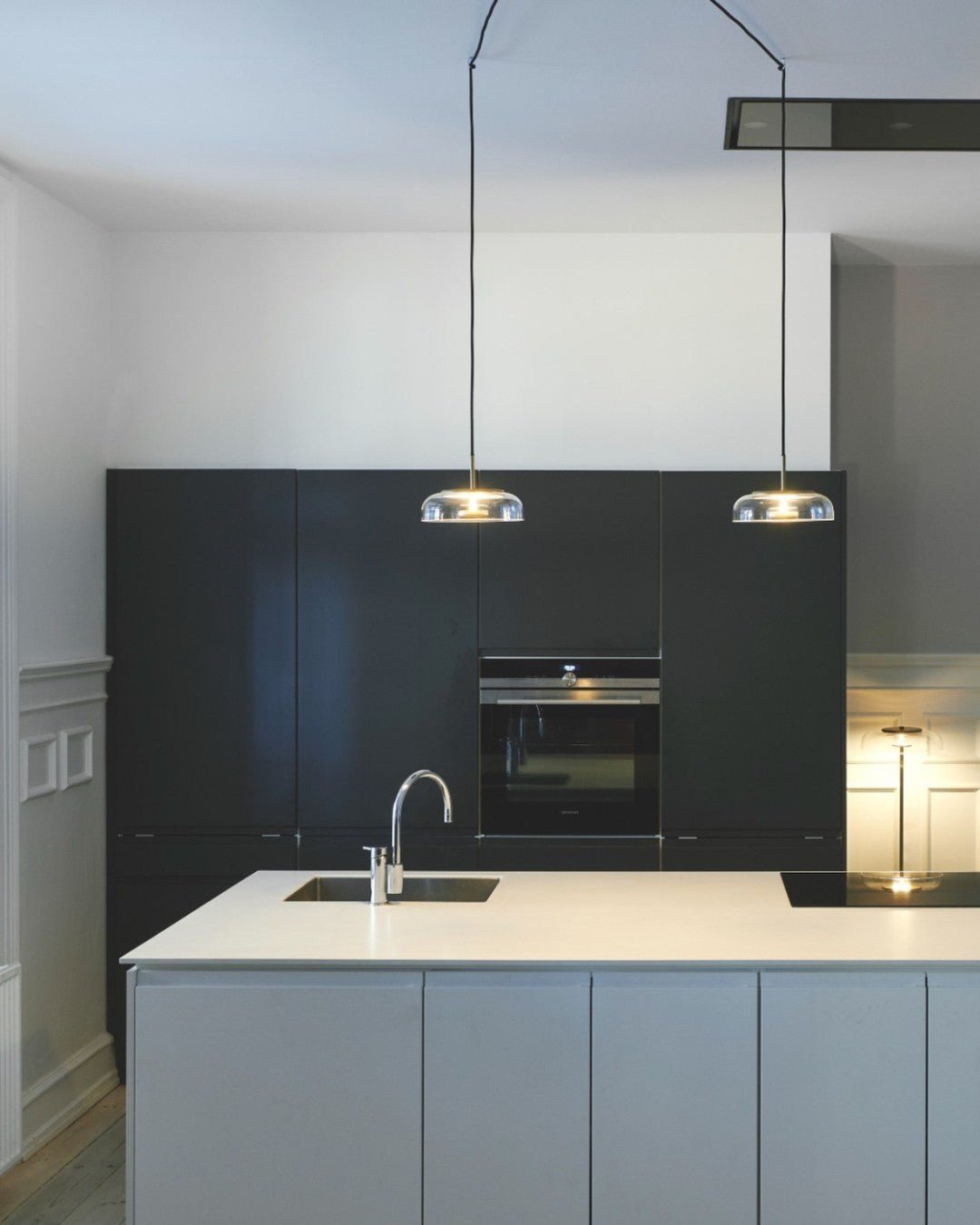 Liorenia hanglamp transparant glas strak