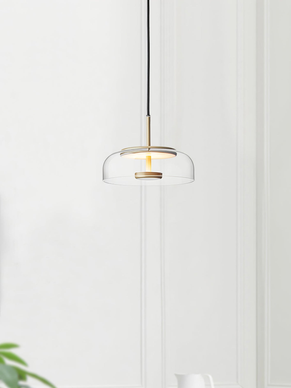 Liorenia hanglamp transparant glas strak