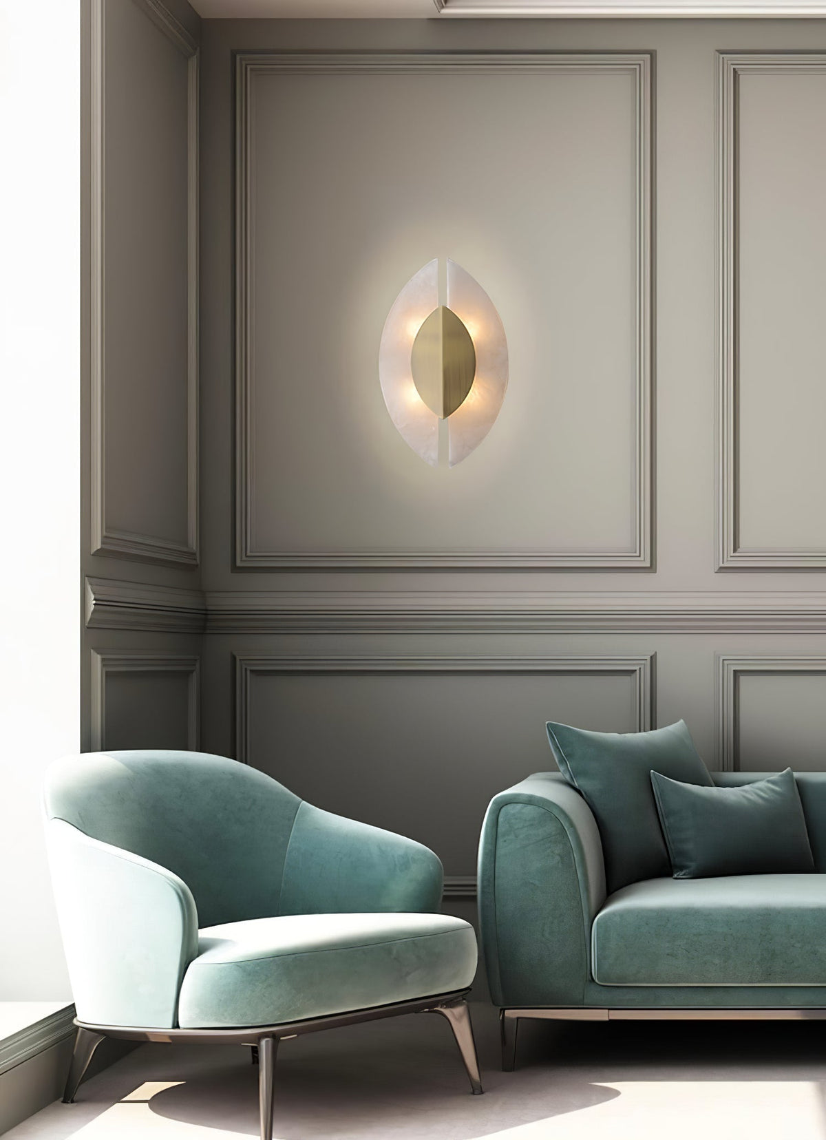 Avenanise albasten wandlamp