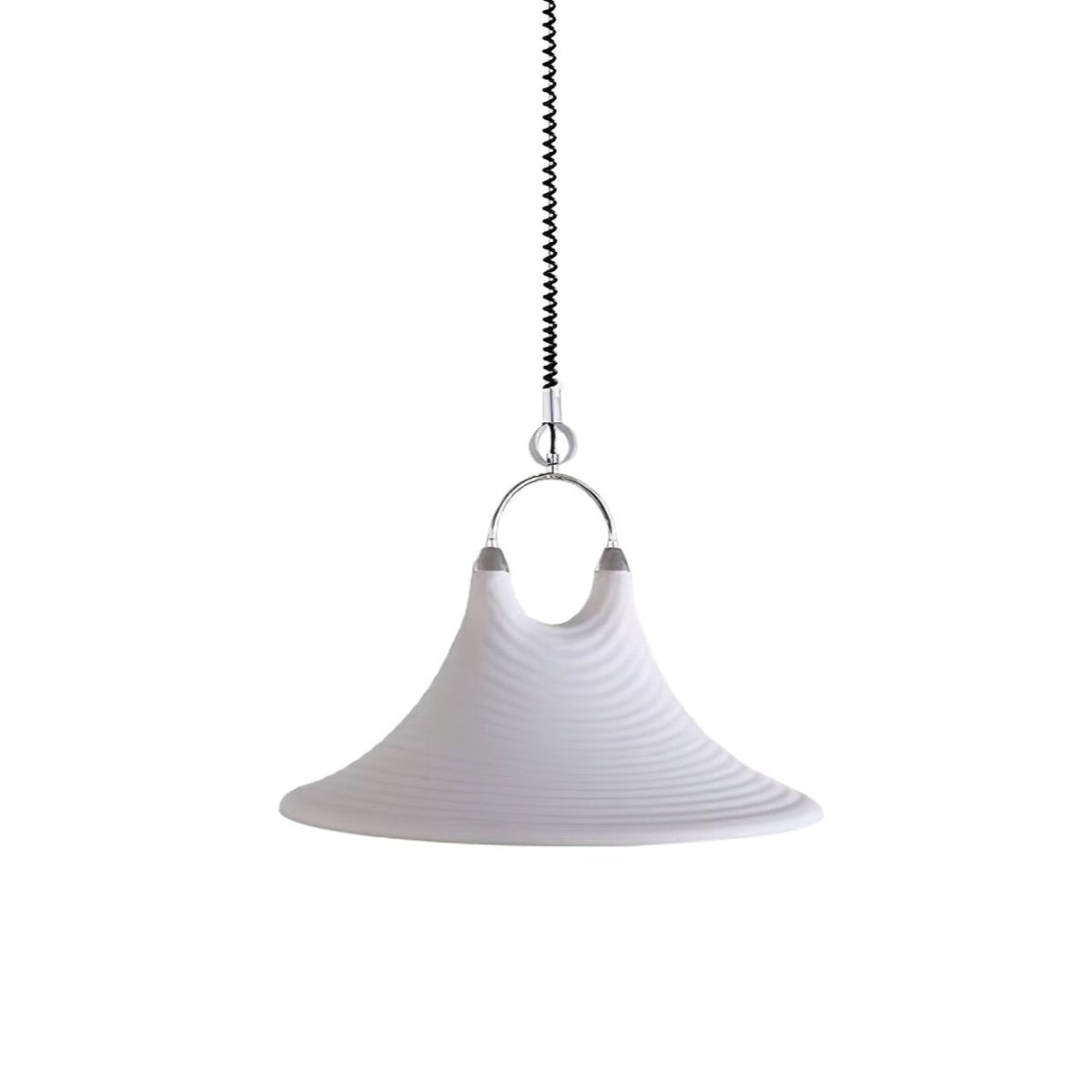 Aurmiros moderne hanglamp met minimalistisch draaiend glasontwerp