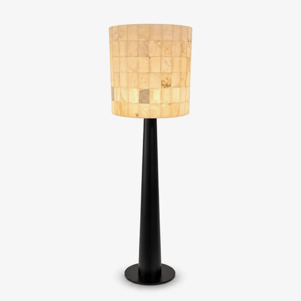 Severin vloerlamp met albasten mozaïek