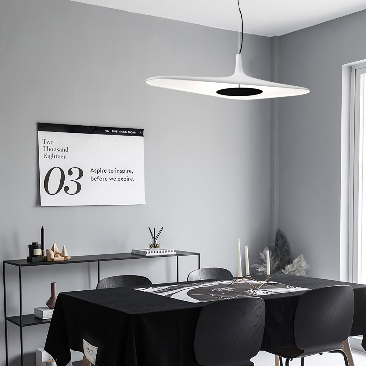 Noctis Soleil Noir hanglamp