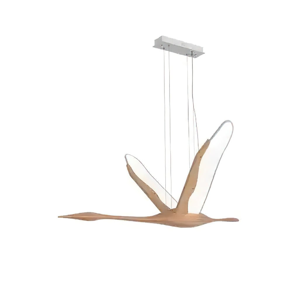 Syloine Moderne hanglamp van walnoothout