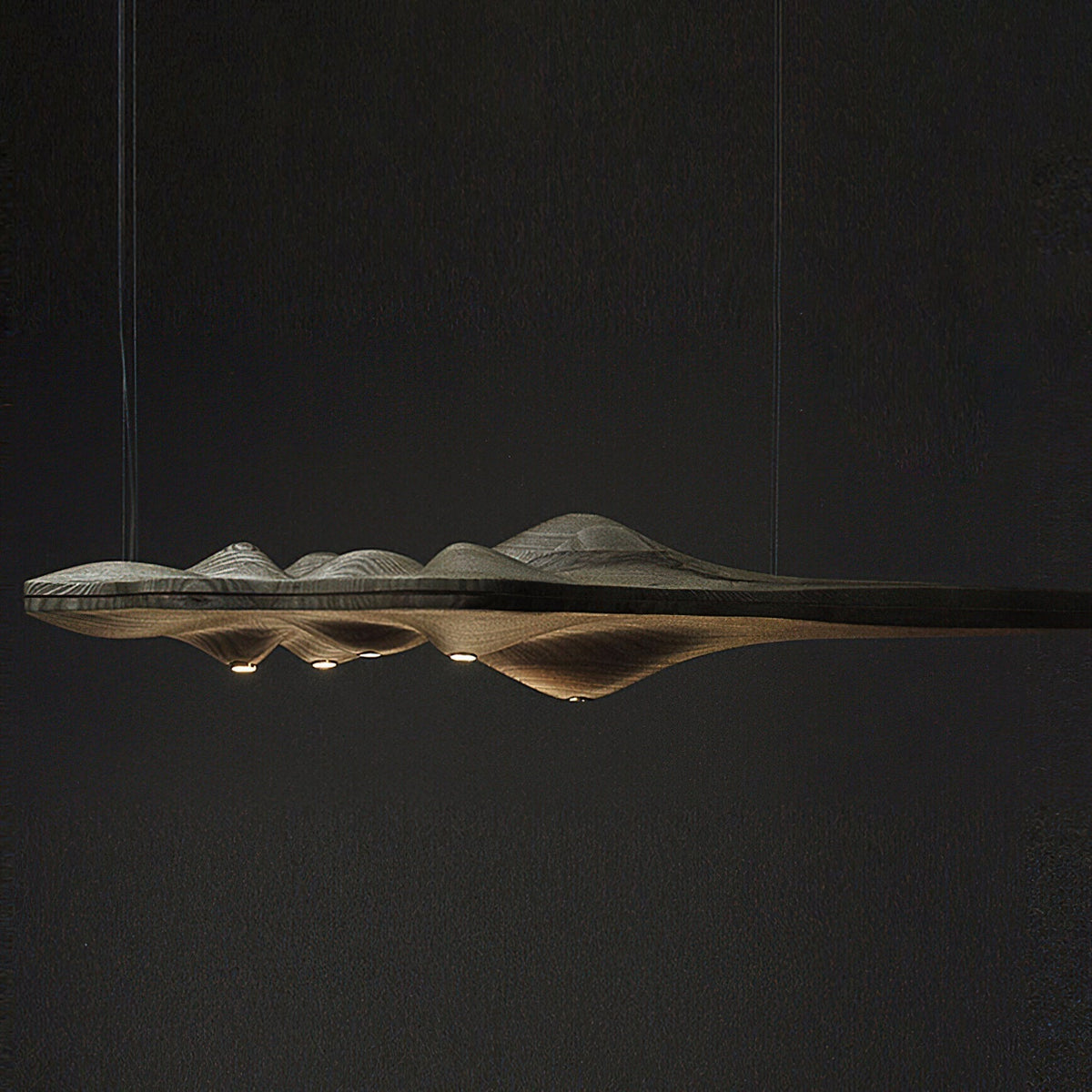 Tolven Premium elegantie Houten hanglamp