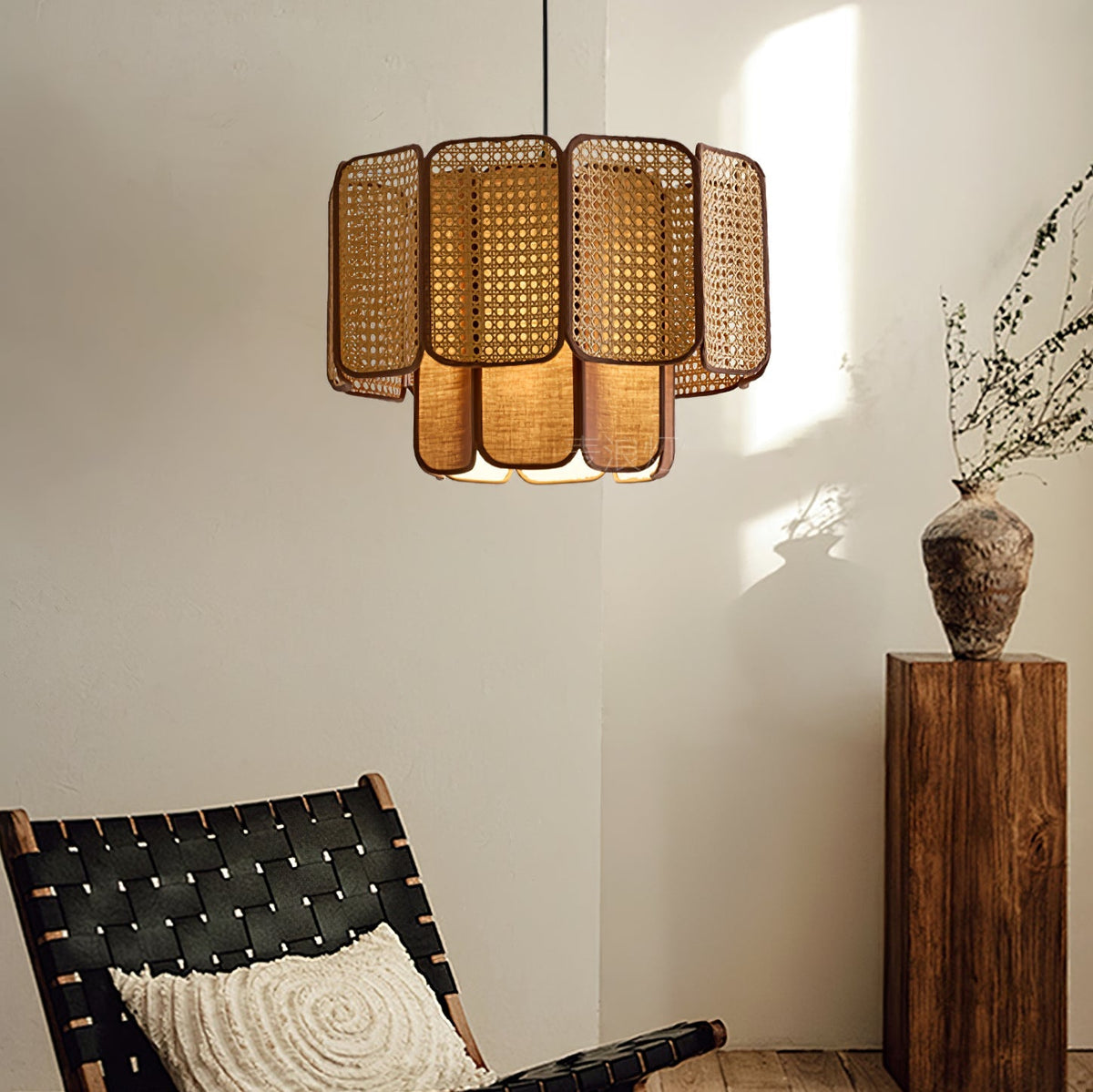Soltera geweven hanglamp