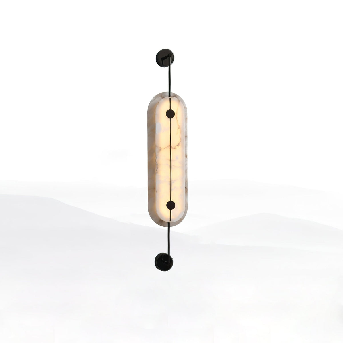 Cudorel Oval Albast Wandlamp