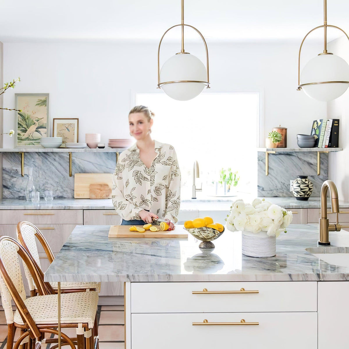 Brandonis Moderne hanglamp van glas