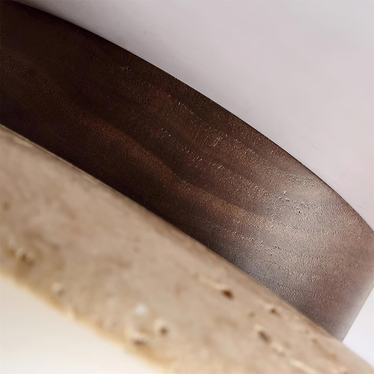 Lysaen Stone travertin plafondlamp